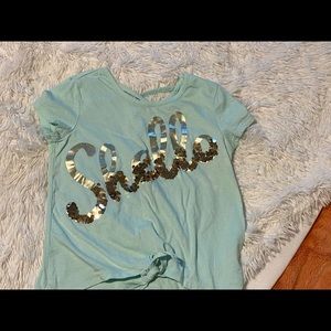 Justice girls Shello tshirt